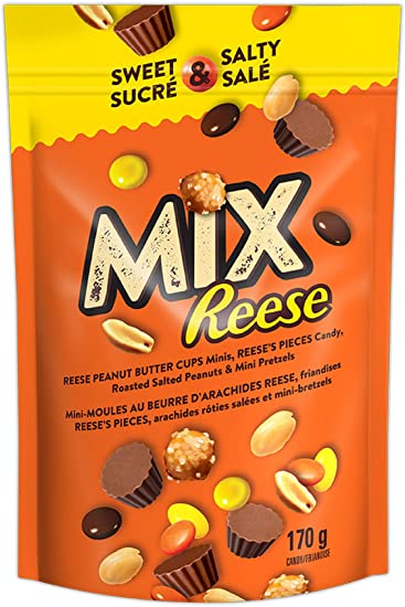 REESE Chocolate Peanut Butter Snack Mix, 170 Gram