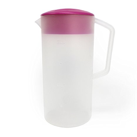 Rubbermaid 2 Quart Classic Pitcher, Passion Fruit, Pack of 2