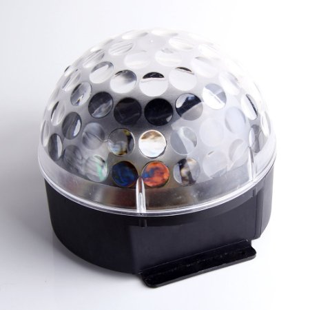 ANNT Dj Club Disco KTV Party Bar RGB Crystal LED Ball Projector Stage Effect Light Lighting Auto Voice Activated