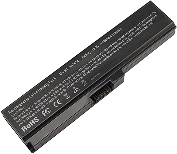 PA3634U-1BRS PA3780U-1BRS Battery for Toshiba Satellite T110 T115 T130 T132 T135 L510 L515 M300 M305 M500 M505 U400 U405 U500 U505 PABAS215 Series Laptop