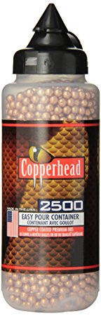 Copperhead .177 Cal, 5.1 Grains, BBs, 2500ct