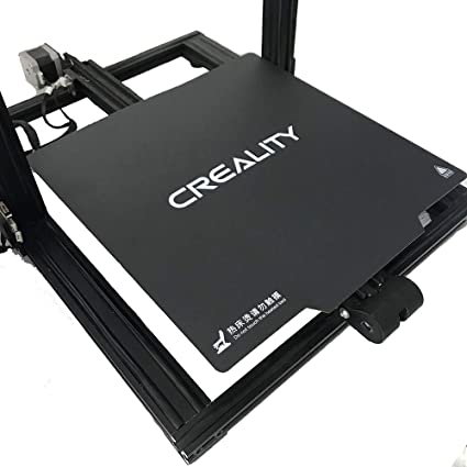 Creality Original Ultra-Flexible Removable Magnetic 3D Printer Build Surface Heated Bed Cover for CR-10 V2/V3/Ender 3 Max/CR-10 CR-10S 3D Printer 12x12 Inches