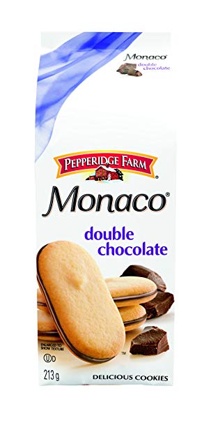 Pepperidge Farm Monaco Double Chocolate Cookies, 213g