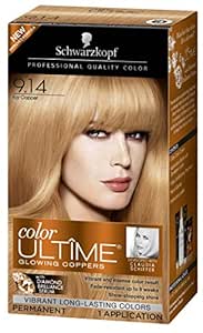 Schwarzkopf Color Ultime Hair Color Cream, 9.14 Icy Copper (Packaging May Vary)