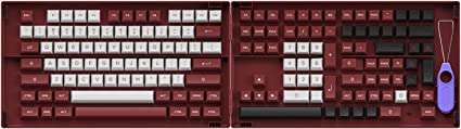 Akko Chicago 158-Key ASA Profile PBT Double-Shot Keycap Set for Mechanical Keyboards with Collection Box