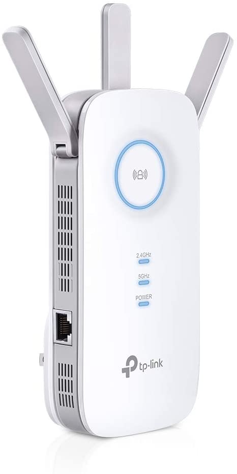 TP-Link AC1900 WiFi Extender (RE550), Up to 1900Mbps, Dual Band Wireless Repeater, Internet Booster, Extend WiFi Range Further