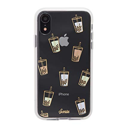iPhone XR, Sonix Boba (Bubble Tea) Cell Phone Case [Military Drop Test Certified] Clear Coat Series Case for Apple (6.1”) iPhone XR