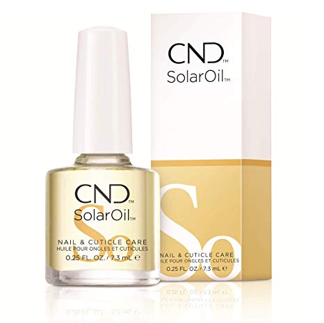 CND Essentials Nail & Cuticle Oil, Solaroil, 0.25 fl. oz. (packaging may vary)
