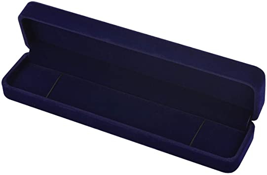 Cosmos Blue Color Velvet Bracelet Chain Gift Box Jewelry Box