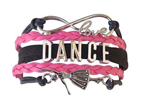 Dance Bracelet- Girls Dance Jewelry - Perfect Gift For Dance Recitals, Dancers and Dance Teams