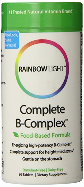 Rainbow Light, Complete B-Complex, 90-Count