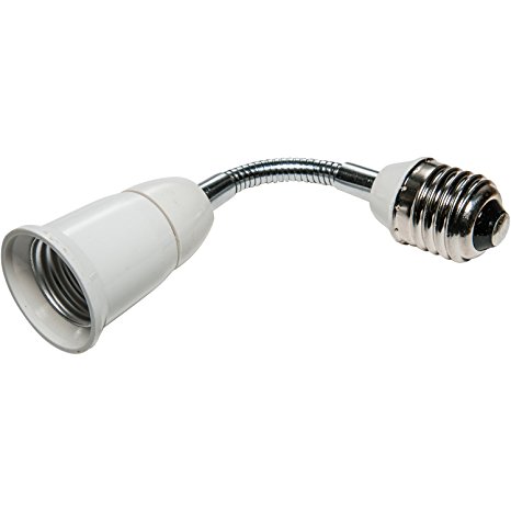 ABI 6.5-Inch Flexible Socket Extender for Standard US Light Bulbs