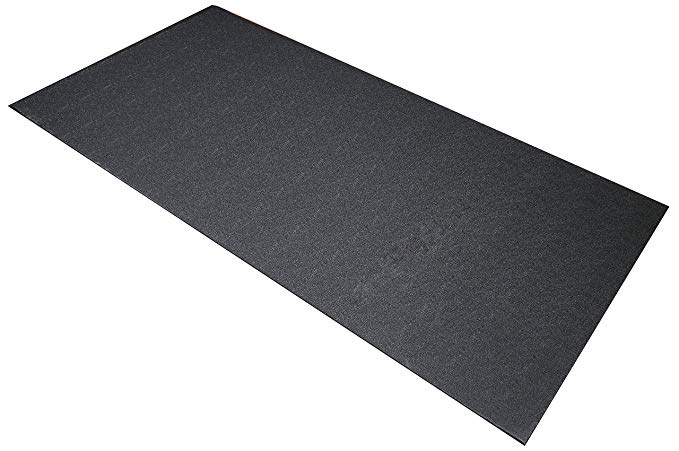 BalanceFrom GoFit High Density Treadmill Exercise Bike Equipment Mat, 3 x 6.5-ft