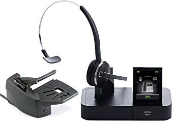 Jabra PRO 9470 Mono Wireless Headset with GN1000 Remote Handset Lifter