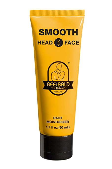 Bee Bald Smooth Head and Face Moisturizer, 1.7 oz
