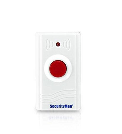 SecurityMan SM89 Wireless Panic Button for Air-Alarm1 and Air-AlarmII - White