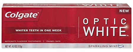 Colgate Optic White Toothpaste, 4 Ounce (Pack of 2)