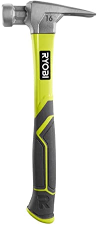 RYOBI RH16FSS 16 oz. All Purpose Hammer with 11 in. Fiberglass Handle