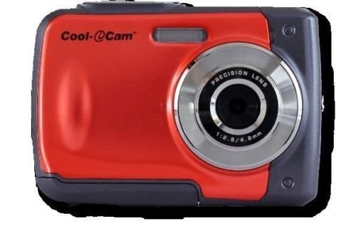 ION Cool-iCam 8MP S1000 Waterproof Digital Camera 2.4" Screen RED - The Perfect Camera for Kids!