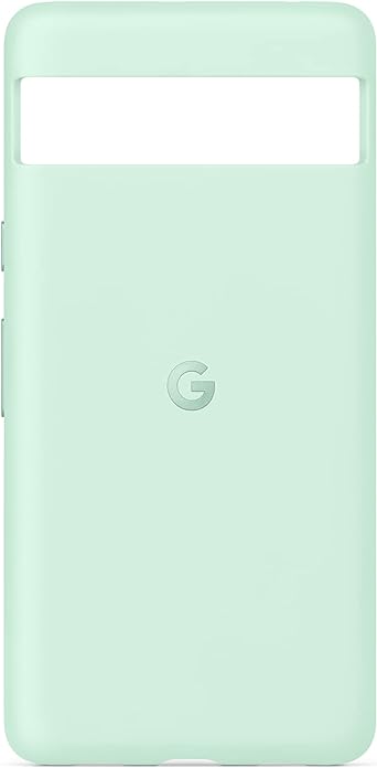 Google Pixel 7a Case - Durable Silicone Android Phone Case - Seafoam