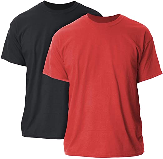 Gildan Men's G2000 Ultra Cotton Adult T-Shirt, 2-Pack