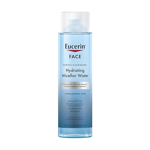 Eucerin Face Hydrating Micellar Water, 13.5 FL OZ