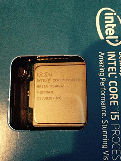 Intel Core I5-4690K 3.5 Ghz Unlocked Quad Core Lga1150 Socket Processor (6M Cache, Up To 3.90 Ghz)