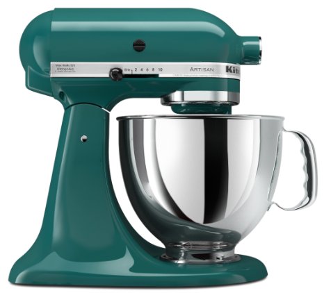 KitchenAid KSM150PSBL Artisan Series 5-Qt. Stand Mixer with Pouring Shield - Bay Leaf