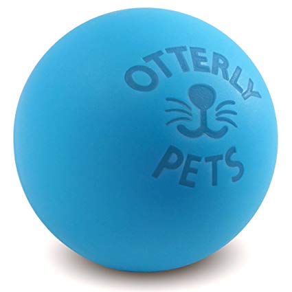 Otterly Pets Bouncy Ball Dog Toy - 100% Natural Food-Grade Rubber Solid-Core - Strong (But Not Indestructible) For Aggressive Chewers