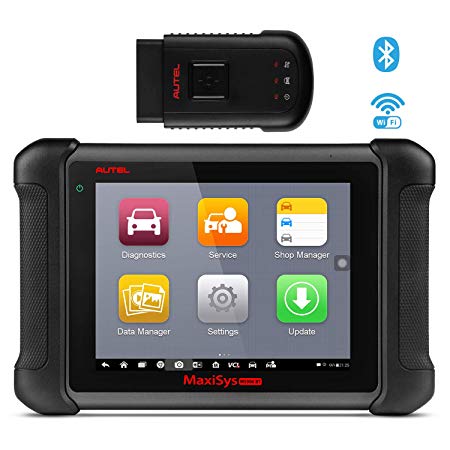 Autel MaxiSys MS906BT Bluetooth Automotive Scan Tool Diagnostic Scanner with ECU Coding, Bi-Directional Control, Oil Reset, ABS, SRS, DPF, EPB, TPMS, IMMO, Advanced Ver. of MS906 MK808TS MK808