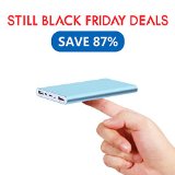Polanfo 20000m Universal Ultra Compact Power Bank External Battery Pack Portable Charger for Iphone 6 Plus 5s 5c 5 4s Ipad Air Mini Galaxy S6 S5 S4 S3tab 4 3 2 Pro Nexus 4 5 7 10 HTC One One 2 M8 Lg G3 Moto X G Most Other Phones and Tabletshigh Capacity 10000mah Blue