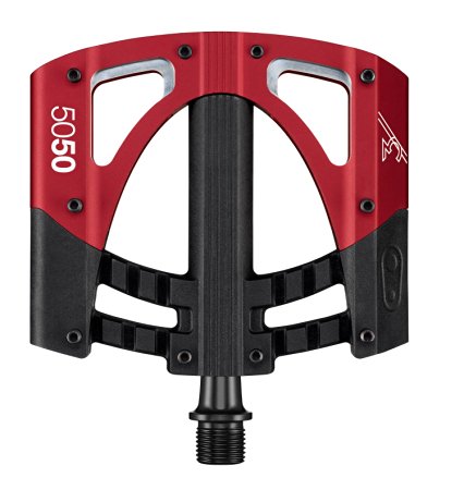 Crank Brothers 5050 3 Mountain/Downhill/Freeride (Red/black, 9/16") Pedal