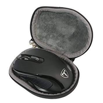 Hard Travel Case for VicTsing MM057 2.4G Wireless Portable Mobile Mouse Optical Mice by co2CREA