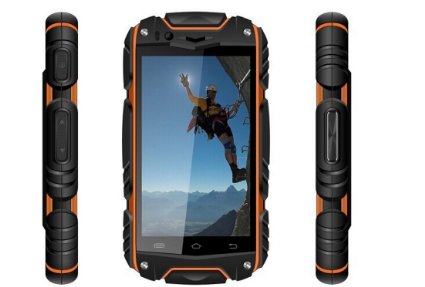 Futuretech® Discovery V8 Dustproof Shakeproof Smartphone Rugged Android 4.2.2 Phone Mtk6572w, Cortex A7 Dual Core, 1.3ghz; 2g: GSM 850/900/1800/1900mhz; 3g: Wcdma2100mhz Phone (Orange)