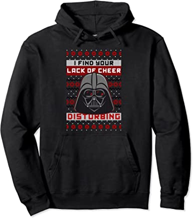 Star Wars Vader Lack Of Cheer Ugly Christmas Sweater Hoodie