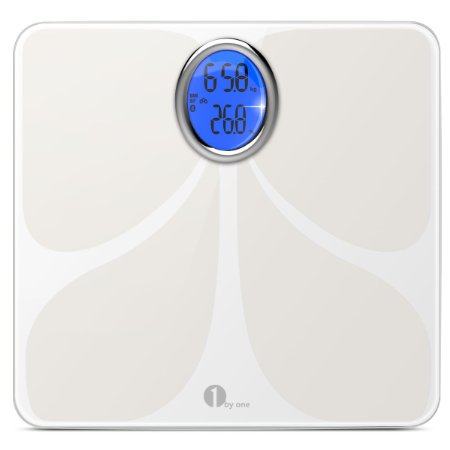 1byone Digital Smart Wireless Body Fat Scale with Phone and Tablet App to Manage Your Weight Advanced Bluetooth Technology to Monitor Your Diet