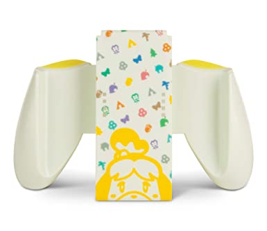 PowerA Joy-Con Comfort Grip for Nintendo Switch - Animal Crossing, Game Controller, Gamepad, Nintendo Switch Lite - Nintendo Switch