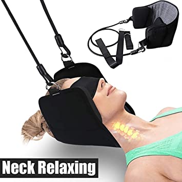 SACSTAR Neck Head Hammock for Neck Pain Headache Neck Relief Support Portable Relieves Back and Shoulder Pain …