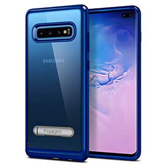 Spigen Ultra Hybrid S Designed for Samsung Galaxy S10 Plus Case (2019) - Prism Blue