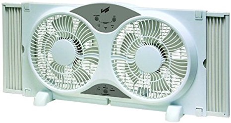 Comfort Zone CZ310R Twin Window Fan