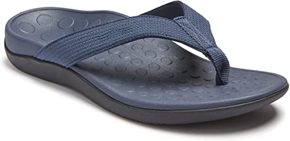 Vionic Unisex Wave Toe-Post Sandal - Flip-Flop with Concealed Orthotic Arch Support