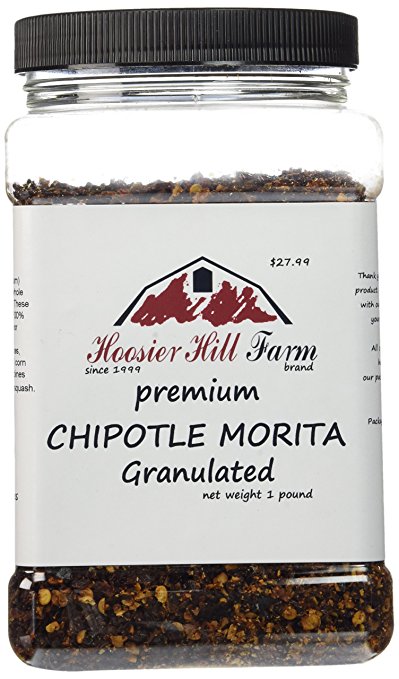 Hoosier Hill Farm Granulated Chipotle Chiles , 1 lb Jar