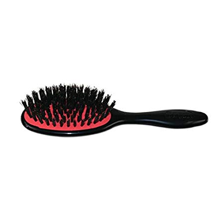 Denman Natural Bristle Grooming Brush, Small