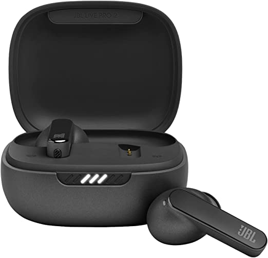 JBL Live PRO 2 True Wireless Noise Cancelling Earbuds Black