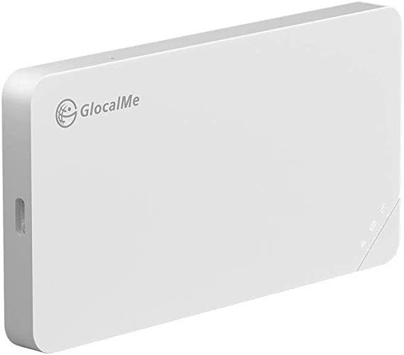 GlocalMe U3 Mobile Hotspot 4G LTE Wireless Portable WiFi - No SIM Card Needed | Connect Up to 10 Devices | Create WLAN Anywhere | Smart Local Network Auto-Selection | with US 8GB & Global 1.1GB Data