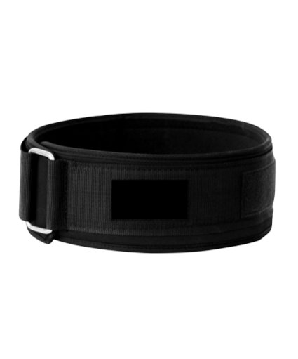 Weight Lifting Belt - Back & Lumbar Support, 4inch Padded Velcro Weightlifting Belt for Powerlifting, Gym, Crossfit, Bodybuilding
