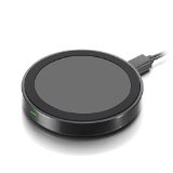 Qi Wireless Charger GMYLE Mini Qi Charging Pad for All Qi Compatible Smartphones - Black