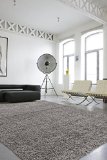 Sweet Home Stores Cozy Shag Collection Solid Contemporary Living and Bedroom Soft Shaggy Area Rug 84 L x 60 W Grey