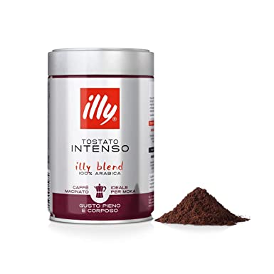 illy Ground Coffee (Moka Dark Roast)