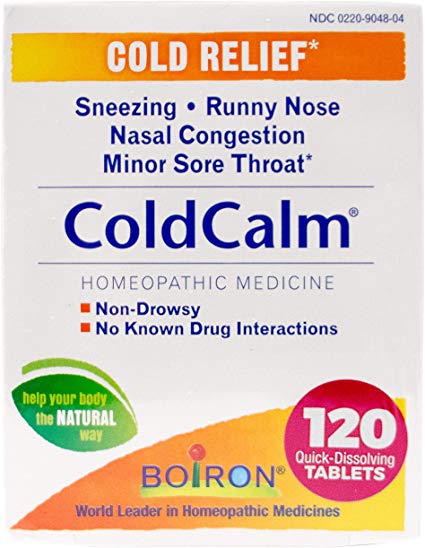 Boiron Coldcalm Tablets for Cold Relief